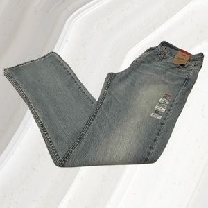 Levis 527 Slim Fit Bootcut Stretch Jeans for Men